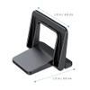 EXCEART 1pair Ergonomic Laptop Riser Notebook Stand Structure for Comfortable Posture Supports Laptops Tablets Projectors for Office Home and Shops Weight view 2