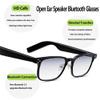 Yosugar Bluetooth Glasses for Men,Bluetooth Sunglasses Voice Control,Open Ear Listen to Music Calls Suit for All Smart Phones view 2