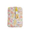 11-13 Inch Floral Puffy Laptop Sleeve Cute Carrying Case Fairycore Padded Laptop Cover Bag Zipper Accessories Pouch (Flower,11 inch) view 1