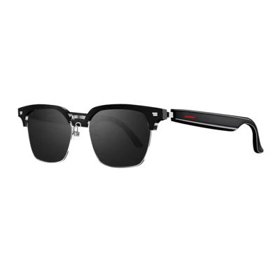 Yosugar Bluetooth Glasses for Men,Bluetooth Sunglasses Voice Control,Open Ear Listen to Music Calls Suit for All Smart Phones