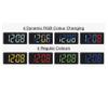 HANNLOMAX HX-160CR Alarm Clock Radio, 2.5 RGB Color Display (Pink) view 4