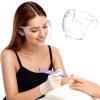 SAVILAND Anti Fog Clear Face Shield for Nail Drill Dust Splash Guard view 1