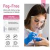 SAVILAND Anti Fog Clear Face Shield for Nail Drill Dust Splash Guard view 2