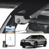 Mangoal Front 4K & Rear 1080P Dash Cam Custom fit for Toyota Corolla cross & Corolla cross Hybrid 2023 2024 2025 2026 (Model A),LE L XLE,OEM Factory Look,2160P UHD Video,Built-in WiFi & APP,128GB Card view 1