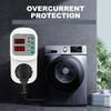 Automatic Voltage Current Protector Socket, AC 110V 220V Adjustable 16A Power Surge Protector EU Plug Socket TOSVA-16 view 3