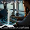 HSSDTECH Rplacement for ASUS Z590 Z590-E Z590-F Z590-I Z590-A WiFi Gundam Edition AORUS 2T2R Dual Band WiFi Moving Antenna WiFi 6e Antenna 2T2R Dual Band 2.4G/5G/ 6G 14008-02650600 view 4