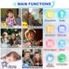 4G Kids Smartwatch Phone - Smart Cell Phone Watch for Boys Girls Ages 4-12 with Call, SOS, Parental Controls, Games, Camera, Alarm, Video, Music Children's Smart Watch Gift (Includes SIM Card) view 3