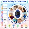 4G Kids Smartwatch Phone - Smart Cell Phone Watch for Boys Girls Ages 4-12 with Call, SOS, Parental Controls, Games, Camera, Alarm, Video, Music Children's Smart Watch Gift (Includes SIM Card) view 4