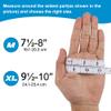 Meekear 1000 PCS TPE Disposable Gloves, Clear Latex-free & Powder-Free Food Safe Cleaning One-time-use Gloves, Medium, 4 Mil view 2