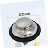 UTHCLO Soft Rubber Adhesive Sink Stopper Drain Plug for Bathtub Kitchen Bathroom Easy to Clean view 3
