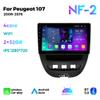 FELLOSTAR Android Car Stereo Radio for Peugeot 107 2009-2015, Built in CarPlay Android Auto GPS Navigation WiFi Head Unit Touchscreen Display (4-Core 2+32GB) view 2