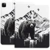 Case for iPad Pro 11 Inch Case 2020(2nd Gen) with Pencil Holder, Smart iPad Case Support Touch ID and Auto Wake/Sleep -Bird Flying Bear Mountain view 1