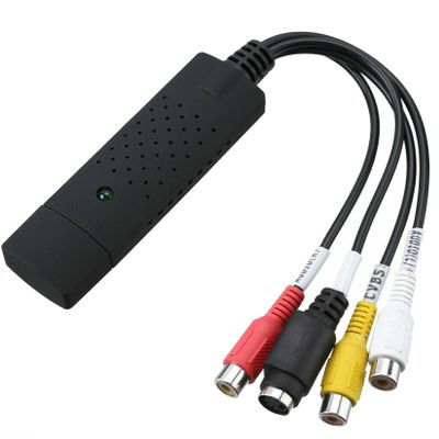 ThraKi for USB 2.0 Audio Video VHS to DVD VCR PC HDD Converter Adapter Digital Capture Card