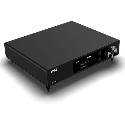 SMSL VMV D1se2 Balanced DAC ES9039MSPRO Chip Bluetooth 5.0 Support MQA MQA-CD Decoder XMOS XU-316 DSD512 PCM 32bit/768kHz USB/Optical/Coaxial/Bluetooth/IS Input HiFi Audio DAC with Remote Control