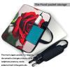 A Red Rose 1 Stylish And Lightweight Laptop Messenger Bag,Handbag,Briefcase,Perfect For Business Travel view 4