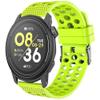 Compatible for COROS PACE 3 Band, Lamshaw 20mm, 22mm Silicone Replacement Wristbands Sport Strap with Metal Buckle Compatible for COROS PACE 3 / APEX 2 Pro / APEX Pro / APEX 46mm/APEX 2 / PACE 2 / APEX 42mm Smartwatch (22mm size band, Green) view 1