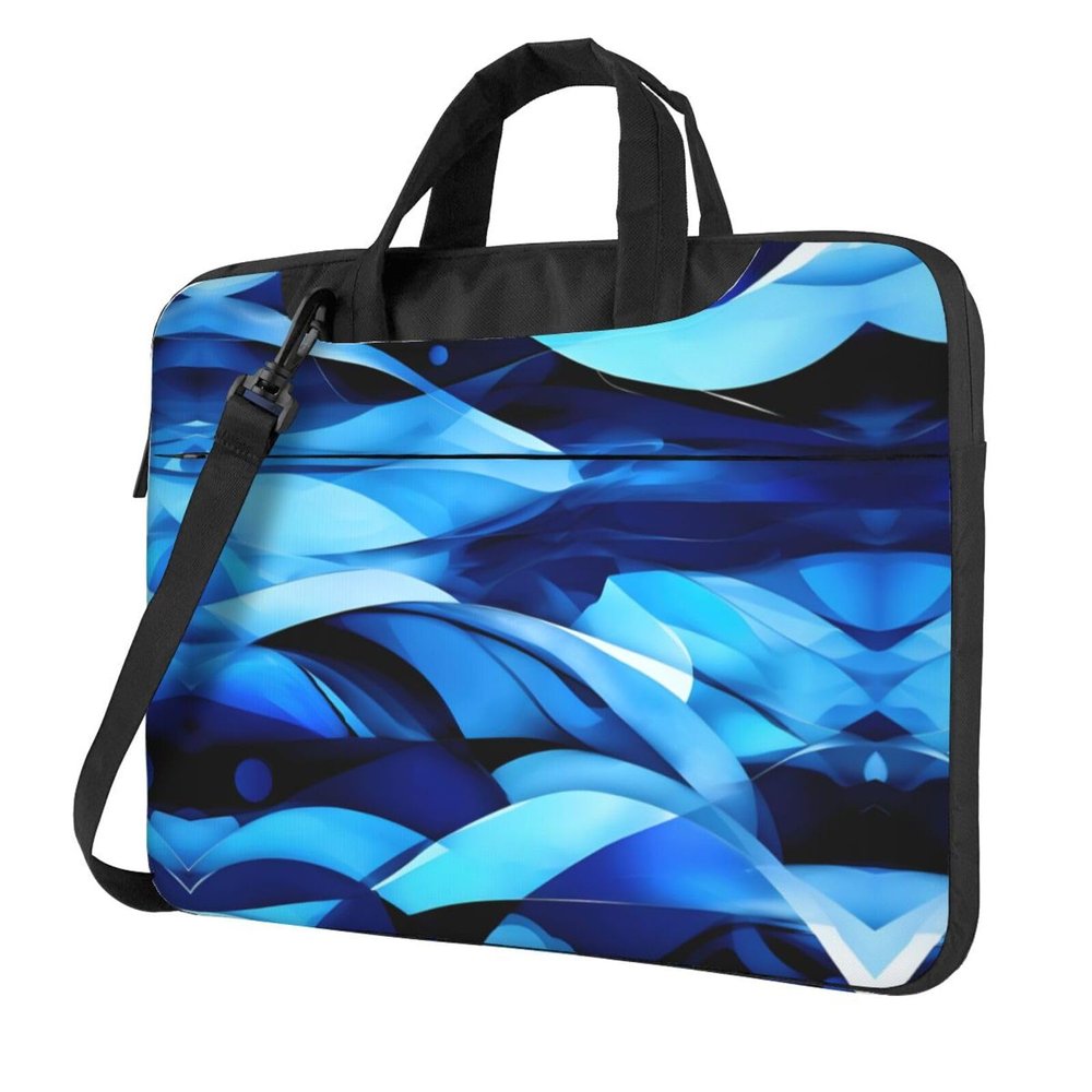 Abstract Blue Ultra-Thin Laptop Bag,Laptop Bags For Business,Enjoy A Hassle-Free And Stylish Journey