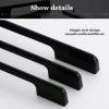 Matte Black Cabinet Pulls, 10 Pack Slim Square Bar Drawer Handles, 5 Inch Barthroom Bedroom Furniture Handles Stainless Steel, Kitchen Cabinet Handles Dresser Handles ( Color : White , Size : 160 mm ) view 3
