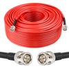 XRDS -RF 200FT SDI Cable, 3G/6G/12G Video Cable 75ohm RG6 BNC Supports HD-SDI/3G/6G-SDI/4K for Video Security Camera SDI Converter view 1