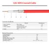 XRDS -RF 200FT SDI Cable, 3G/6G/12G Video Cable 75ohm RG6 BNC Supports HD-SDI/3G/6G-SDI/4K for Video Security Camera SDI Converter view 4