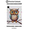 Case for iPad Pro 11 Inch Case 2020(2nd Gen) with Pencil Holder, Smart iPad Case Support Touch ID and Auto Wake/Sleep -Mr Owl view 4