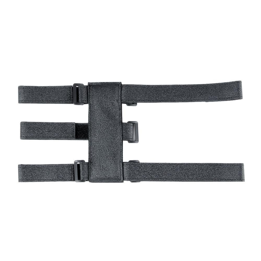 ihreesy Portable Speaker Mount,Adjustable ATV Speaker Holder PU Leather Roll Bar Speaker Mount Speaker Strap Water Bottle Holder for Bike Motocycle UTV Boat Railing