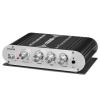 ihreesy Mini Audio Amplifier,Hi-Fi Subwoofer Amplifier Portable 2.1CH Audio Power Amplifier Digital Power Amplifier Receiver with AUX for Car Home Use,U.S. Regulations,Black view 1