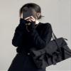 Aesthetic Laptop Bag Y2k Purse Designer Handbags for Women Shoulder Bag for Women Cute Purse (Black,17.4 in) view 4