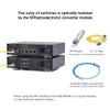 Gustard N18 PRO HiFi Audio Network Switch, 5* Ethernet Ports 1* SPDIF Optical Fiber Input Interface, BNC 10 MHz Clock Input, High Performance Network Switch for HiFi Audio Streaming(Black) view 3