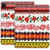 Case for iPad Pro 11 Inch Case 2020(2nd Gen) with Pencil Holder, Smart iPad Case Support Touch ID and Auto Wake/Sleep -Colorful Ukrainian Embroidery Patterns view 1