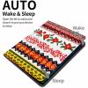 Case for iPad Pro 11 Inch Case 2020(2nd Gen) with Pencil Holder, Smart iPad Case Support Touch ID and Auto Wake/Sleep -Colorful Ukrainian Embroidery Patterns view 3