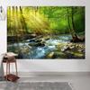 15x10ft Forest Backdrop Jungle Forest River Stream Nature Woodland Photography Background Spring Camping Party Birthday Banner Adult Portrait Decoration Supplies Photo Booth Props view 4