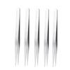 DOITOOL 10pc Stainless Steel Straight Tweezers Ergonomic Design for Sewing and Crafting Resistant Precision Tool for Home Sewing Machine Use view 1