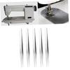 DOITOOL 10pc Stainless Steel Straight Tweezers Ergonomic Design for Sewing and Crafting Resistant Precision Tool for Home Sewing Machine Use view 4