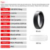 DirectNine Basics 125kHz RFID Ring for HID ProxCard II Access Control Cards Proximity Compatible with 26 bit H10301 Format (White, US 9#) view 2