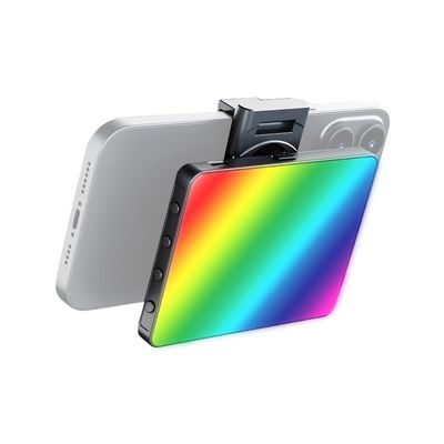 Andoer M16 RGB LED Video Light, Photography Light 3000K-9900K Dimmable with 20 FX Effects, Phone Holder Clamp and Cold Shoe Adapter for Live Streaming Youtube