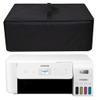 AF-WAN Anti-Static Waterproof Nylon Fabric Dust Cover for Epson EcoTank ET-2800/ET-2850 Wireless Color All-in-One Cartridge-Free Supertank Printer, Black, ET2800COVER view 2