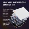 Andoer M15 LED Video Light, Photography Light 3000K-9900K Dimmable with 1/4" Threaded Holes, Phone Holder Clamp and Cold Shoe Adapter for Vivo Youtube vlog view 4