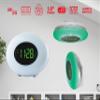 HANNLOMAX HX-162CR Alarm Clock Radio, RGB Mood Light (Silver) view 3
