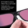 LenzReborn Replacement Nose Piece Nose Pads for Oakley Split Shot/Crossrange/Crossrange R/Crossrange XL/Crossrange Shield/Split Time/OutPace/Targetline/Corridor Sunglasses - Black view 3