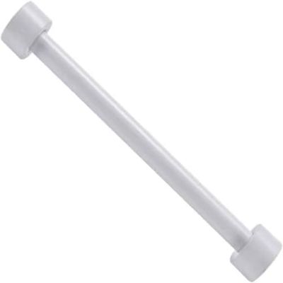 JAGTRADE Keyboard Data Cable Cable Winder Organizer for Coiled Keyboard Cable Weight Rod Reel Stick Detachable Metal for Connector Cable Fix, 17.5cm, White