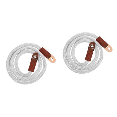 jojofuny 2pcs Outdoor Camping Camera Shoulder Strap Sling Belt for Mirrorless Cameras and Comfortable Neck Strap for Hiking and Travel Grey Design