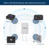 Mophamp 4G/5G MIMO LTE Antenna Dual-Polarized 680-3800MHz Twin 32.8ft Cable Compatible with Routers, Modems, Hotspots, Gateways with SMA/TS9 Connectors | Compatible with AT&T, Verizon, T-Mobile view 3