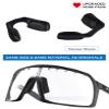 Replacement Nose Piece Nose Pads for Oakley Sutro OO9406 / Sutro S OO9462 / Sutro Lite OO9463 / Sutro Asian Fit OO9406A / Sutro Lite Asian Fit OO9463A / Sutro Vented Sunglass - Dark Green view 2