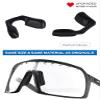 Replacement Nose Piece Nose Pads for Oakley Sutro OO9406 / Sutro S OO9462 / Sutro Lite OO9463 / Sutro Asian Fit OO9406A / Sutro Lite Asian Fit OO9463A / Sutro Vented Sunglass - Yellow view 2