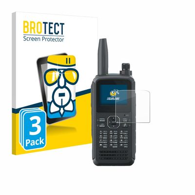 BROTECT Glass Screen Protector Film Compatible with Kenwood TH-D75E D-Star (3 Pack) - Glass-Foil 9H Protection [Scratch Resistant, High Clarity]