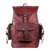 16 inch Genuine Leather Backpack for Women and Mens Leather backpack and Leather laptop backpack for Women | Leather backpack for men view 2