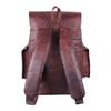16 inch Genuine Leather Backpack for Women and Mens Leather backpack and Leather laptop backpack for Women | Leather backpack for men view 4