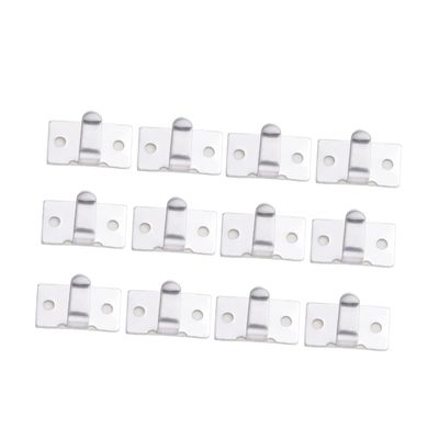 jojofuny 12pcs Adhesive Cord Wire Clamp Wire Organizers for Cable Management Self-Adhesive Clips