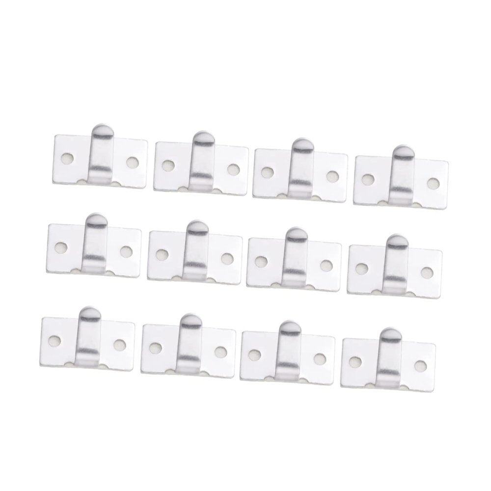 jojofuny 12pcs Adhesive Cord Wire Clamp Wire Organizers for Cable Management Self-Adhesive Clips